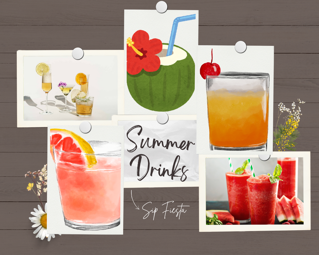 🍹 5 Refreshing Summer Drinks in Just 5 Minutes